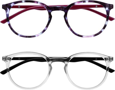 OPULIZE Met 3 Pack Retro Blue Light Blocking Glasses Gaming Computer Mens Womens Anti Glare Reduce Headaches and Eye Strain in Saudi Arabia
