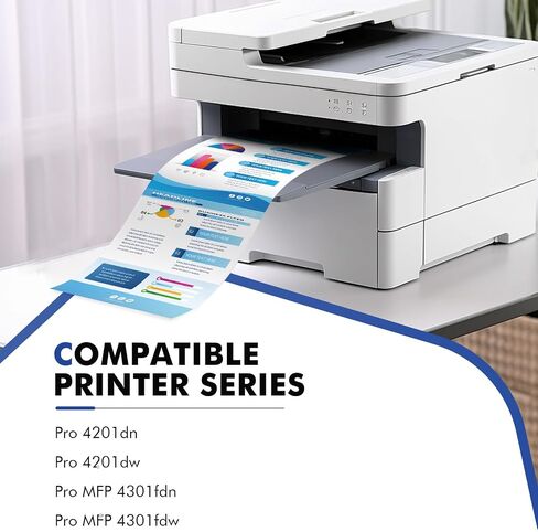 210A Toner Cartridges 4 Pack: 210X MFP 4301fdw Compatible for HP 210A 210 Toner Cartridges Set Color Laserjet Pro MFP 4301fdw 4301fdn Pro 4201dw 4201dn Series Printer W2100A W2100X High Yield Ink in Kuwait