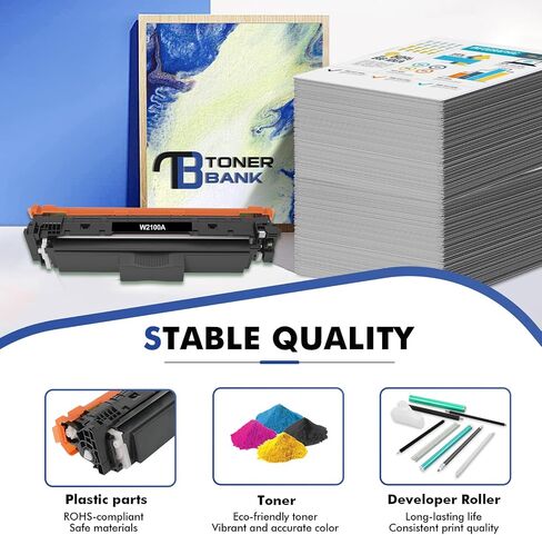 210A Toner Cartridges 4 Pack: 210X MFP 4301fdw Compatible for HP 210A 210 Toner Cartridges Set Color Laserjet Pro MFP 4301fdw 4301fdn Pro 4201dw 4201dn Series Printer W2100A W2100X High Yield Ink in Kuwait