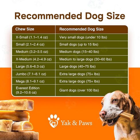 Yak & Paws Yak Cheese Dog Chew-X-Medium (4.2-4.9 أوقية) 1 مضغ/عبوة in Saudi Arabia