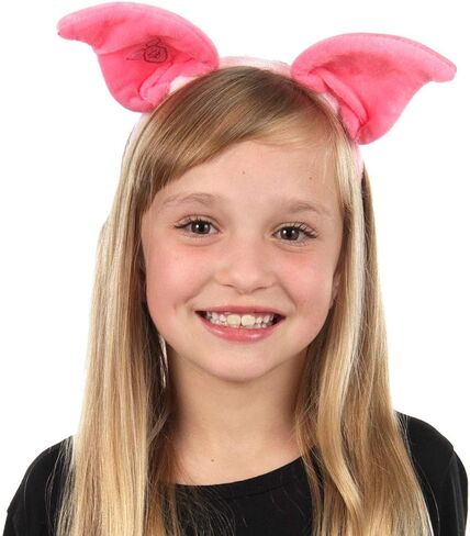 Elope Disney Winnie the Pooh Piglet Ears Costume Costume Standard - Pink in Saudi Arabia