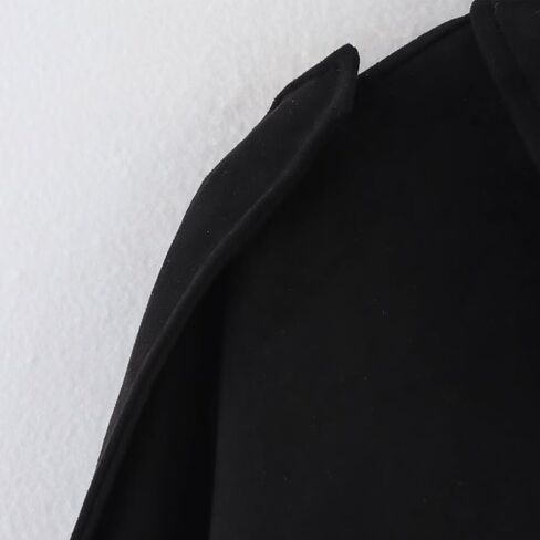 Faux Suede Jacket Women Oversized Long Sleeve Zip Up Epaulet Bomber Leather Jackets Oversized Casual Coat in Saudi Arabia