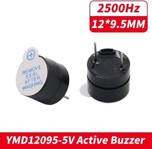 10pcs/lot Active Buzzer 12095 3V 5V 12V Magnetic Long Continous Beep Tone 12 * 9.5MM YMD12095 Electro-Magnetic Buzzer(10pcs YMD12095-3V) in Saudi Arabia