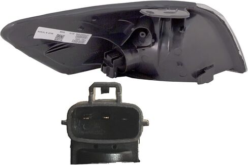 HEADLIGHTSDEPOT Chrome Housing Halogen Signal Lights Compatible With Toyota Camry 1997-1999 Includes Left Driver and Right Passenger Side Signal Lights in Saudi Arabia