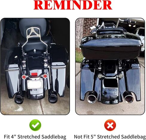 Saddlebag Liners Carpet Insert for 4 inch Stretched Tapered Hard Saddlebags Fit for Harley Touring Road King Road Glide Street Glide Electra Glide in Saudi Arabia