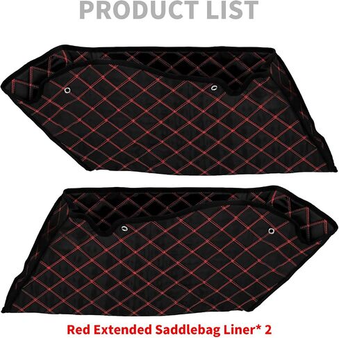 Saddlebag Liners Carpet Insert for 4 inch Stretched Tapered Hard Saddlebags Fit for Harley Touring Road King Road Glide Street Glide Electra Glide in Saudi Arabia