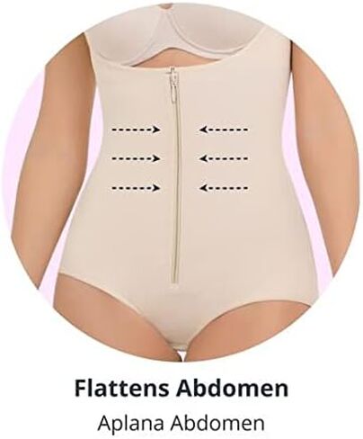 فقط الولايات المتحدة تخزن Fajate Cysm Ultra Compression Positure Cearctor Latex Body Shaper in Saudi Arabia