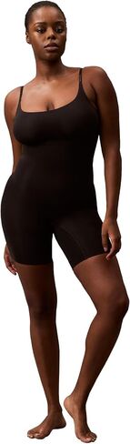 Calvin Klein Womens Shapwear Secure Sculpt Mid-Thigh Bodysuit in Saudi Arabia