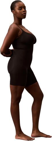 Calvin Klein Womens Shapwear Secure Sculpt Mid-Thigh Bodysuit in Saudi Arabia
