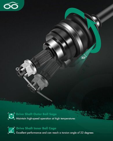 SCITOO CV Axle Drive Shaft Assembly 2000-2005 fits for Honda Rancher 350 Front Left Right in Saudi Arabia