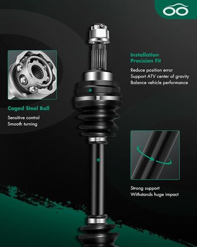 SCITOO CV Axle Drive Shaft Assembly 2000-2005 fits for Honda Rancher 350 Front Left Right in Saudi Arabia