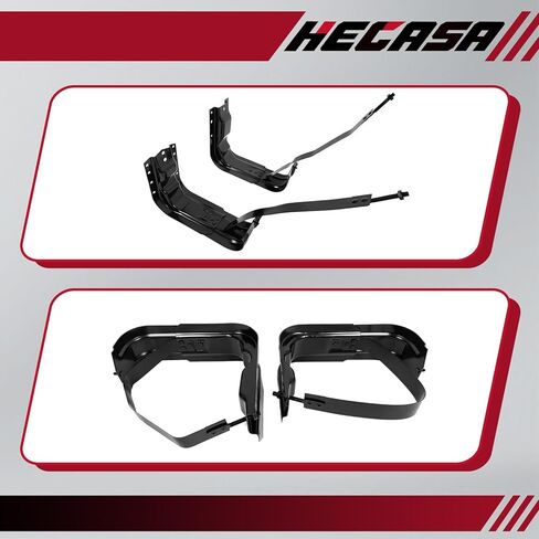 Hecasa Fuel Tank Hanger مع حزام متوافق مع Chevy Chevrolet & GMC Pickup Truck 1973-1986 C/K Series 1987-1991 R/V سلسلة غاز الوقود الأمامية والخلفية مثبتة in Saudi Arabia