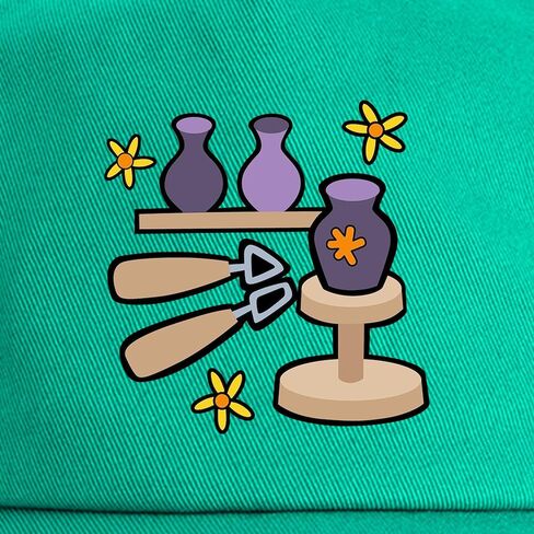 Cafepress Pottery Hobby Tools Capball Cape Baseball Cap in Kuwait