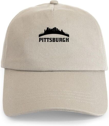 CafePress Pittsburgh PA Skyline Adjustable Baseball Cap in Saudi Arabia