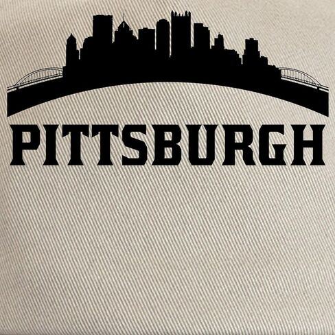 CafePress Pittsburgh PA Skyline Adjustable Baseball Cap in Saudi Arabia