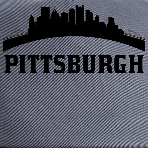 CafePress Pittsburgh PA Skyline Adjustable Baseball Cap in Saudi Arabia