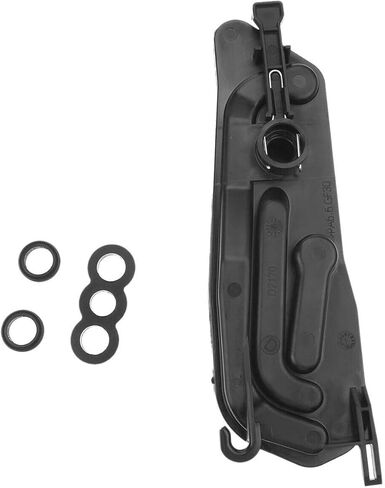 Front Coolant Expansion for BMW for 525i for 525xi for 528i for 528xi for 530i for 530xi for 545i for 645Ci for 760Li for 760i E60 E61 E63 E64 E65 E66 Plastic White 17117507973 in Saudi Arabia
