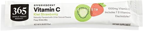 365 by Whole Foods Market, Effervescent C Powder, Kiwi Strawberry, Single Stick Pack, 0.26 Ounce in Saudi Arabia