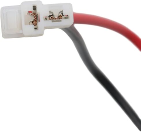 AITKEN Universal Cooling Fan Connector Pigtail Harness Compatible with SPAL Electric Fans, Thicker Wire, 12AWG, 2-pin Jack, Wire Length 11.8 inches. in Saudi Arabia