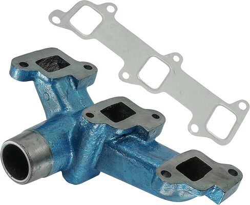 Caltric Exhaust Manifold Compatible with Ford 3300 3310 3330 3400 3500 4000 4100 4110 41404190 4200 in Saudi Arabia