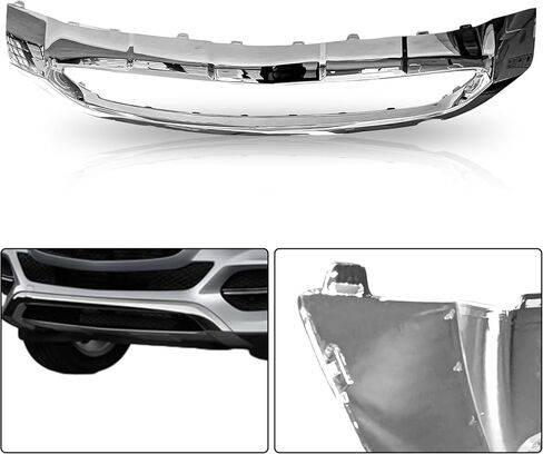 لعام 2016 2017 2018 Mercedes-Benz GLE350 GLE300D Front Chrome Lower Lower Trim in Saudi Arabia