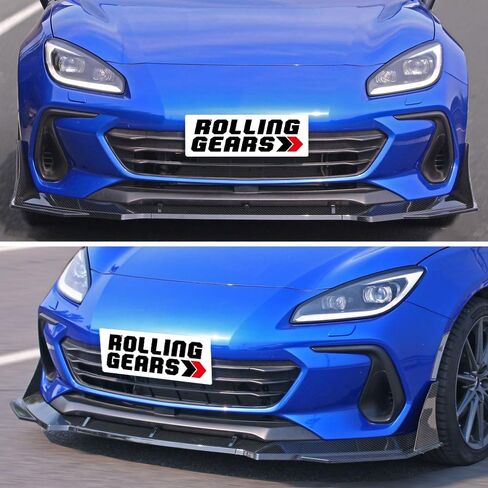 شفة الوفير الأمامية متوافقة مع 2022-2025 Subaru Brz الأمامي الشفاه المفسد ، لمعان أسود 3 قطع التصميم JD المفسد الأمامي مجموعة الجسم الخارجي in Saudi Arabia