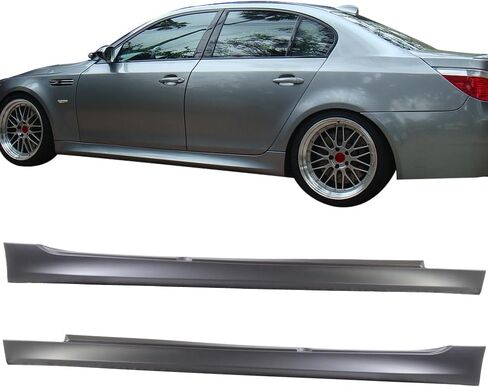 Ikon Motorsports ، التنانير الجانبية التلقائية المتوافقة مع 2004-2010 BMW E60 E61 ، 5-Series M5 M5 PP Side Chains Plans Extension ، 2005 2007 2007 2008 in Saudi Arabia