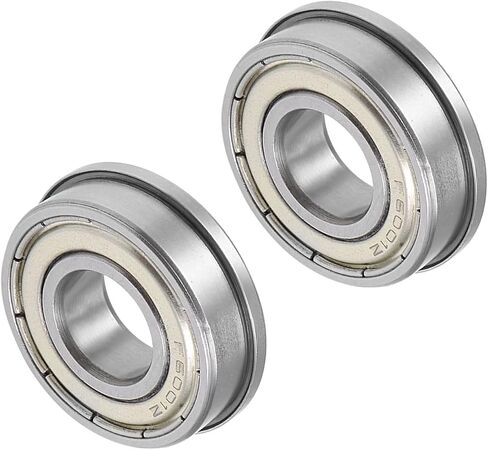 Deep Groove Ball Bearings, F6805ZZ Model 25mm x 37mm Diameter 7mm Thickness, Chrome Steel Double Shielded Bearings - (Applications: for Machinery & Equipment), 2-Pieces in Saudi Arabia
