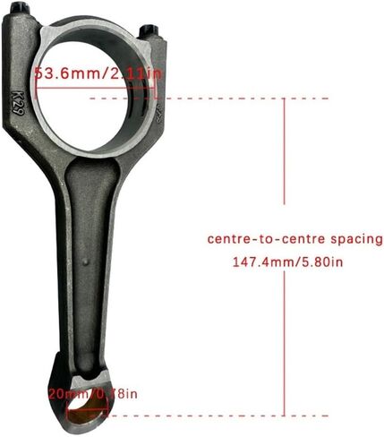 2pcs محرك توصيل قضيب OE: 11247589533 11247536190 11247516426 لـ BMW N42 N46 in Saudi Arabia