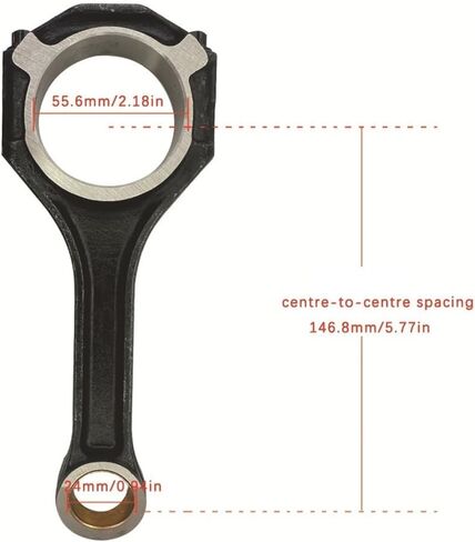 2pcs Engine Connecting Rod OE: A2780300320 for Mercedes-Benz 278 Engine in Saudi Arabia