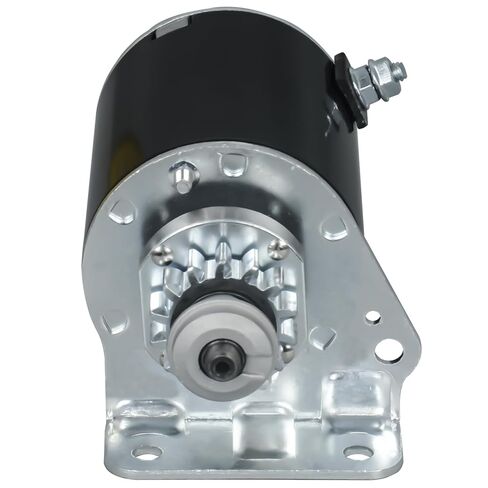 Starter Motor Compatible with Briggs Stratton 12 13 14 14.5 16 16.5 17 17.5 18 18.5 19.5HP 344cc 465cc 502cc 465cc Cub Cadet 593934 693551 030221 LG693551 14 Teeth in Kuwait
