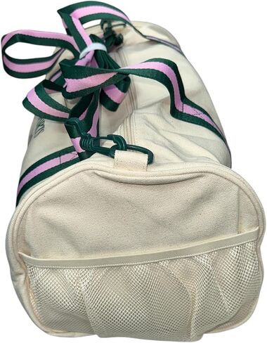 Victoria's Secret Pink Canvas Duffle Sports Bag Color Beige New in Saudi Arabia
