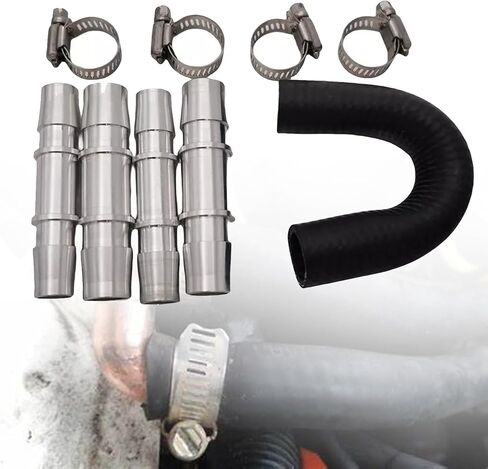 munirater 626-001 Heater Core Repair Kit Replacement for 5/8 3/4 Combination Hose Universal Silicone in Saudi Arabia