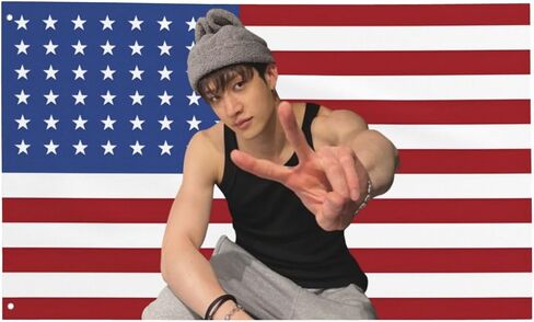 Bangchan Flag America Flag 3x5 Ft Funny Tapestry Poster USA Flags with 2 Grommets Wall Gaw Decor in Saudi Arabia