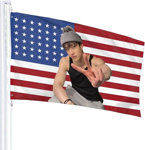 Bangchan Flag America Flag 3x5 Ft Funny Tapestry Poster USA Flags with 2 Grommets Wall Gaw Decor in Saudi Arabia