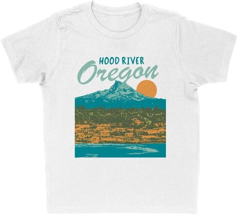 Vacation Hood River Oregon Kids T-Shirt Youth in Saudi Arabia