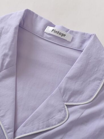 Women's Petite Pajama Set Petite Length Lightweight Cotton Pjs in Saudi Arabia