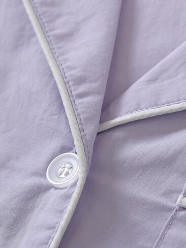 Women's Petite Pajama Set Petite Length Lightweight Cotton Pjs in Saudi Arabia