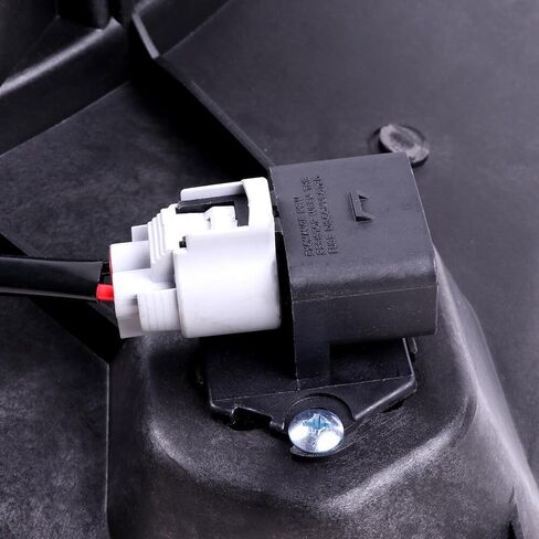 مجموعة مروحة التبريد من ECCPP FIT 2011-2012 لـ Hyundai for Sonata 2011-2014 لـ KIA لـ Optima 253803Q170 615343372211 674-50659 B00DOO9ASC H8965A HY3115129 HY3115129Q HY3115129S in Saudi Arabia
