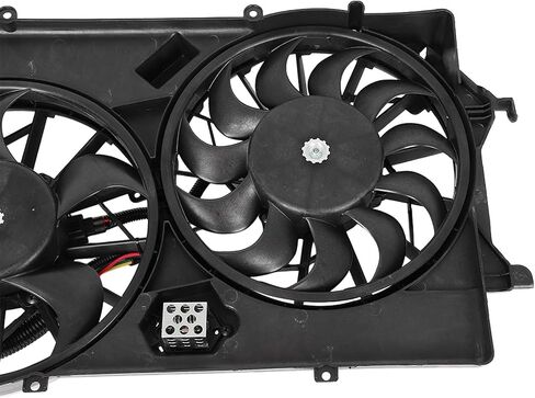 ECCPP Automotive Radiator Contenser محرك محرك المعجبين 620-135 FIT 2005-2007 For Ford for Focus 2.0L 2005-2007 for Ford for Focus 2.3L in Saudi Arabia