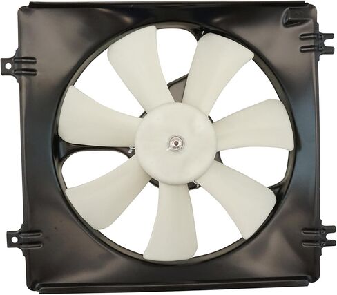 TRQ Right A/C Contenser Cooling Fan Assolbly Side Cassenger Side متوافق مع 2013 Acura RDX 2008-2012 Honda Accord 2010-2011 Accord Crosstour 2012-2013 Crosstour 18 Inces Air Automotive Fan in Saudi Arabia