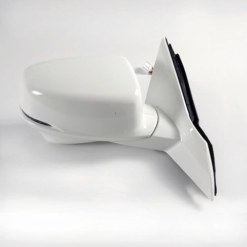 Passenger Power Side View Mirror Heated Camera Compatible with Honda Accord Sedan 2013-2015 76200T2GA42ZC in Kuwait