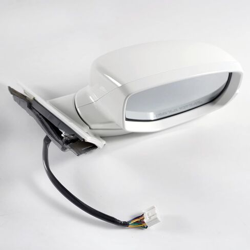 Passenger Power Side View Mirror Heated Camera Compatible with Honda Accord Sedan 2013-2015 76200T2GA42ZC in Kuwait