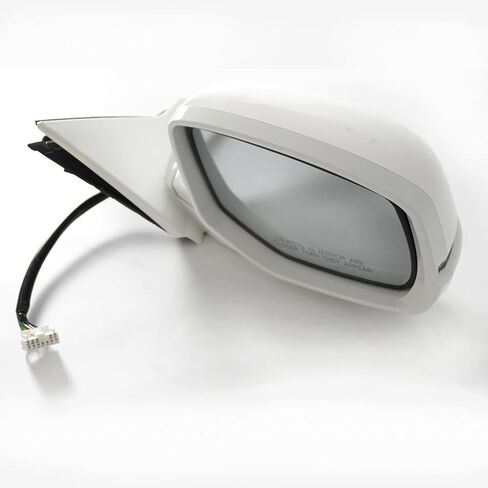 Passenger Power Side View Mirror Heated Camera Compatible with Honda Accord Sedan 2013-2015 76200T2GA42ZC in Kuwait