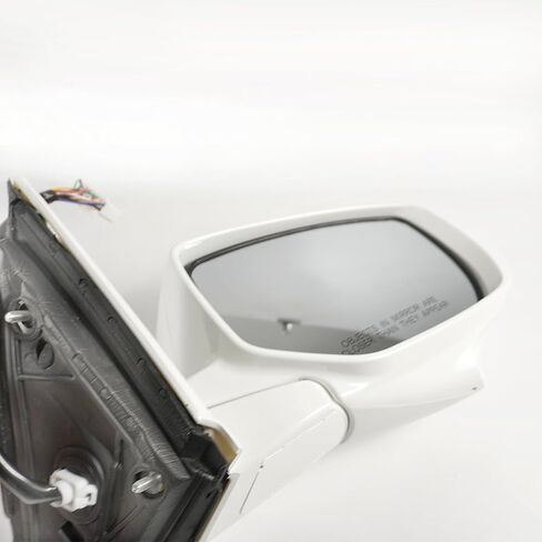 Passenger Power Side View Mirror Heated Camera Compatible with Honda Accord Sedan 2013-2015 76200T2GA42ZC in Kuwait