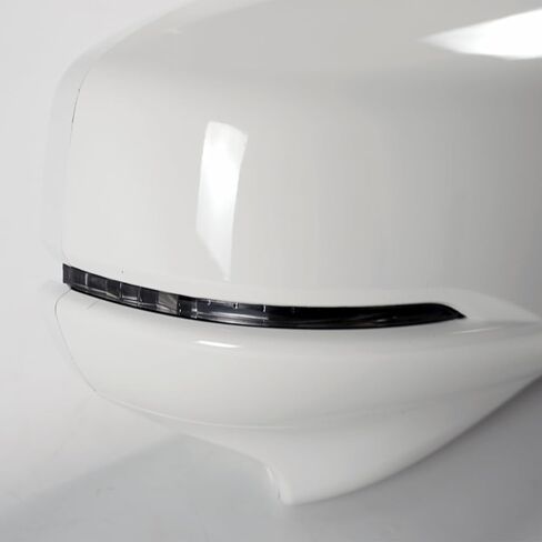 Passenger Power Side View Mirror Heated Camera Compatible with Honda Accord Sedan 2013-2015 76200T2GA42ZC in Kuwait