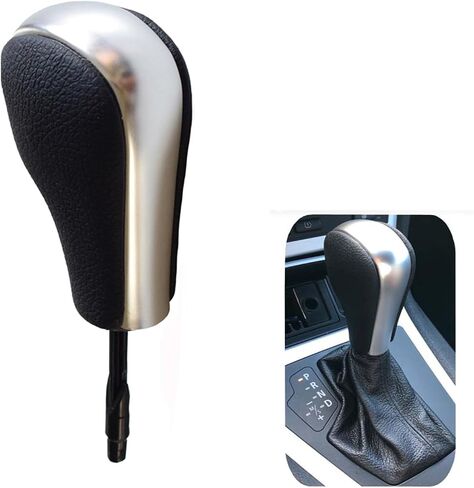 Gear Stick Car Automatic Shift Knob Lever HansBall for BMW E39 E46 E53 E60 E61 E63 E64 E83 E81 E82 E87 E90 E91 E92 E93 (Carbon Fiber-Short) in Saudi Arabia
