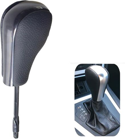 Gear Stick Car Automatic Shift Knob Lever HansBall for BMW E39 E46 E53 E60 E61 E63 E64 E83 E81 E82 E87 E90 E91 E92 E93 (Carbon Fiber-Short) in Saudi Arabia