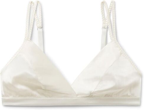Woman's Emma Refined Everyday Bralette Triangle Bra in Silk in Saudi Arabia