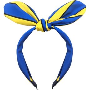 Clownfish Knotted Bow Headband Ocean Theme Hair Accessories Halloween Costume Dress up Birthday Party Supplies Orange White in Saudi Arabia